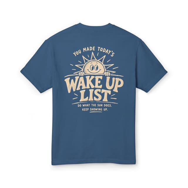 Wake Up List Tee, view 1